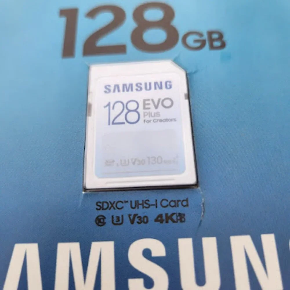NEW Samsung Evo Plus 128 GM SD Card SDXC for DSLR Camera Laptop Accessories 130